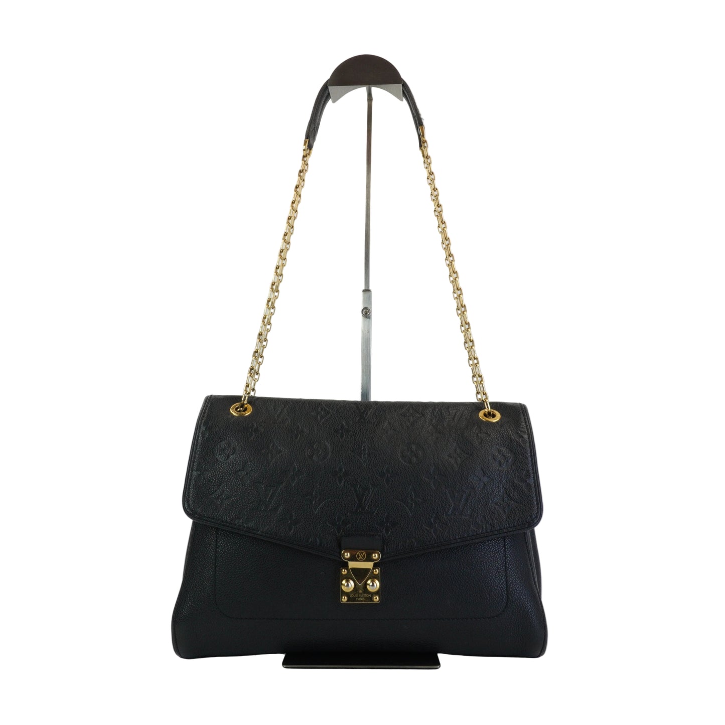 Louis Vuitton	Germain MM Monogram Empriente  Black GHW Medium