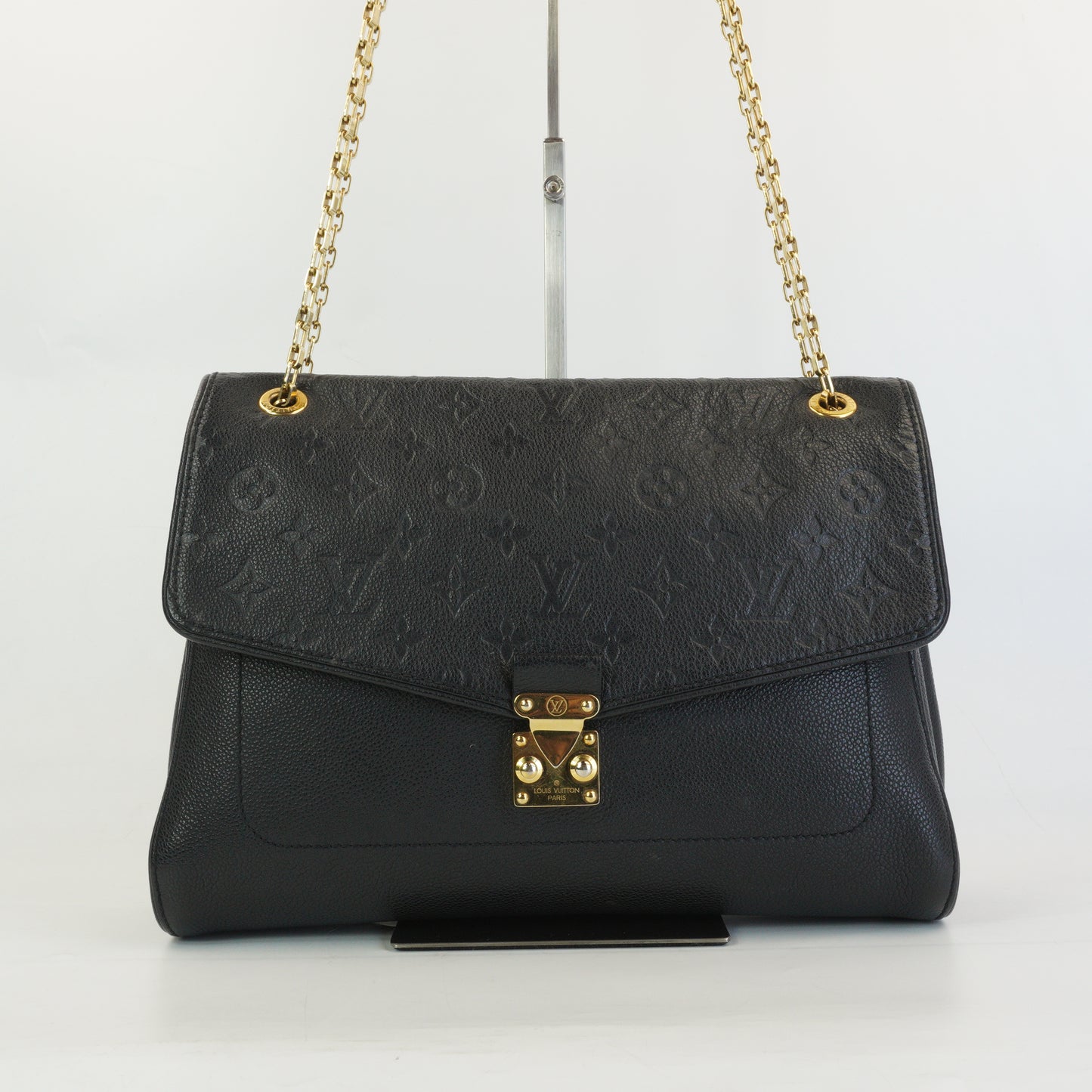 Louis Vuitton	Germain MM Monogram Empriente  Black GHW Medium