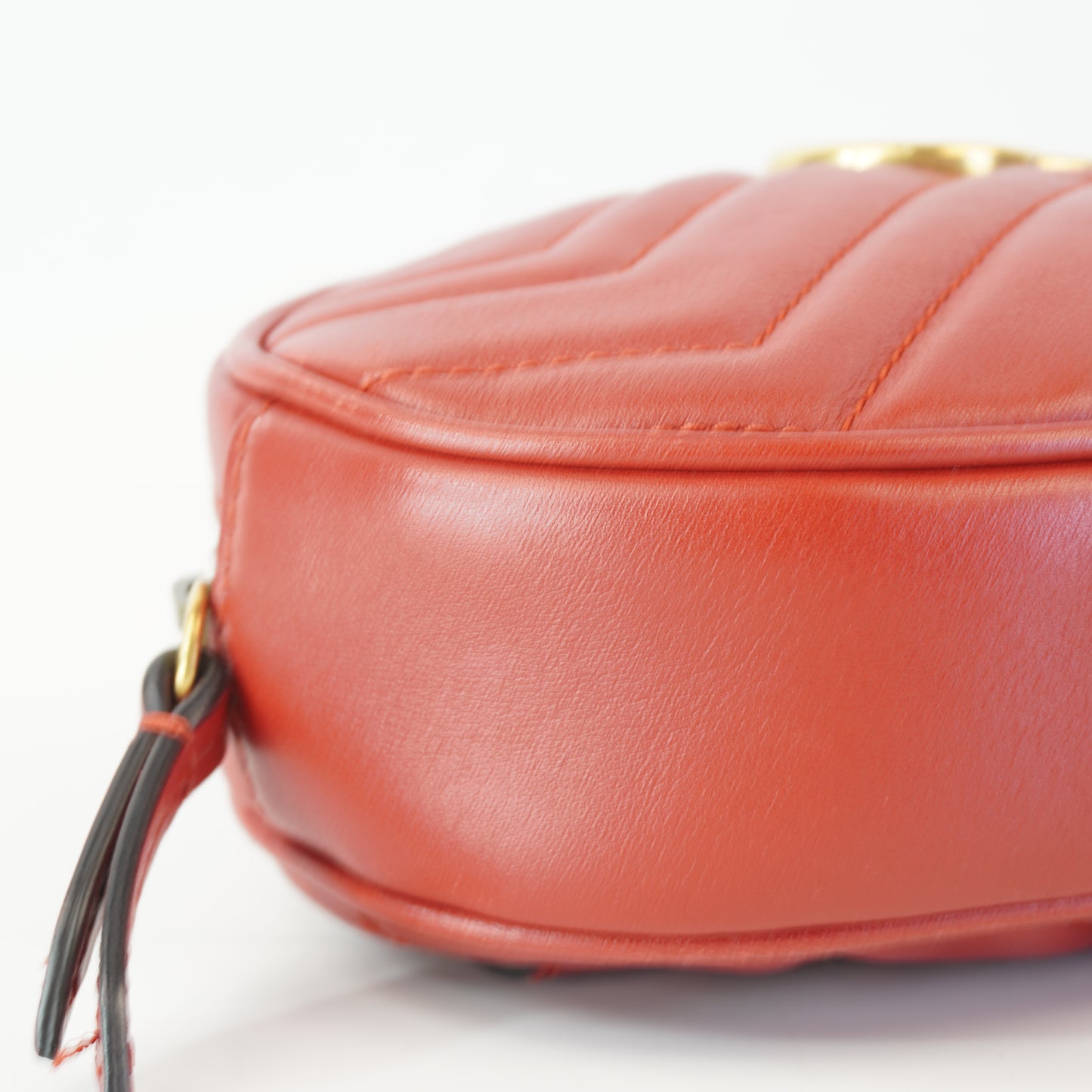 Gucci GG Marmont Metalasse Leather Belthbag