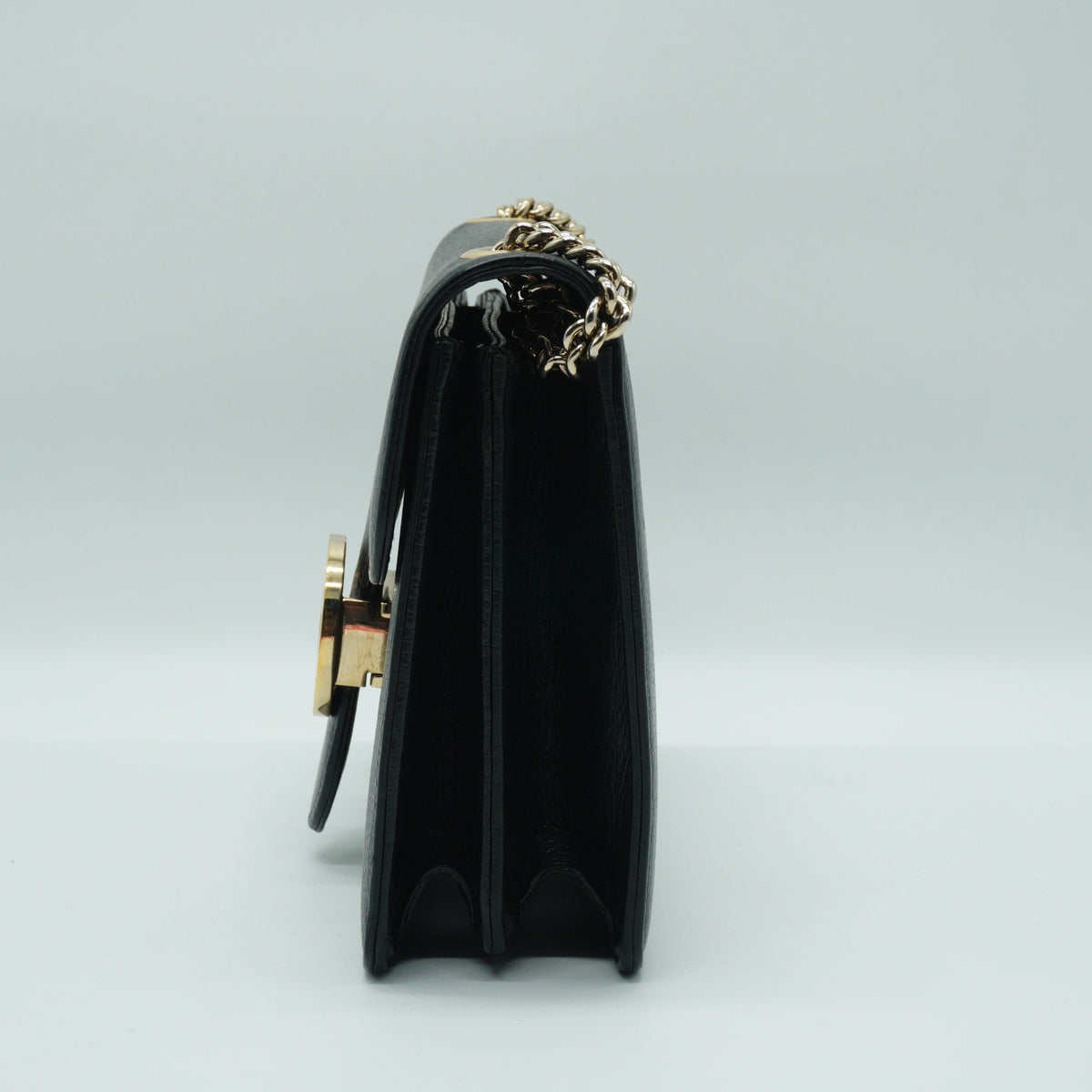 Gucci Interlocking Small Black GHW