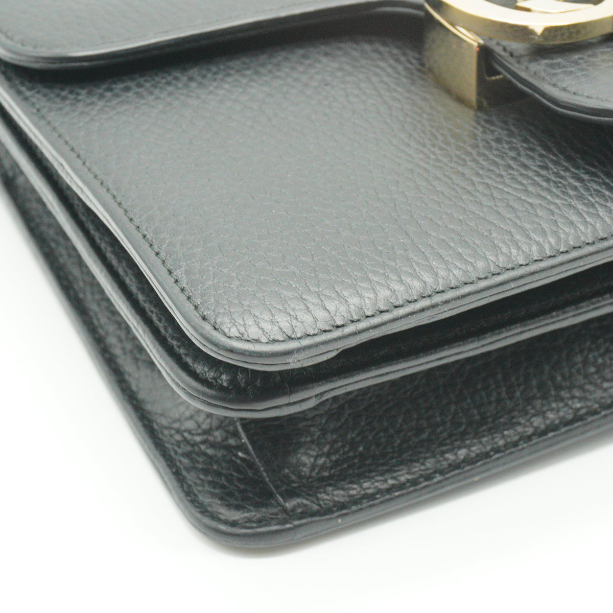 Gucci Interlocking Small Black GHW