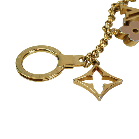 Louis Vuitton Fleur de Monogram Bag Charm Short