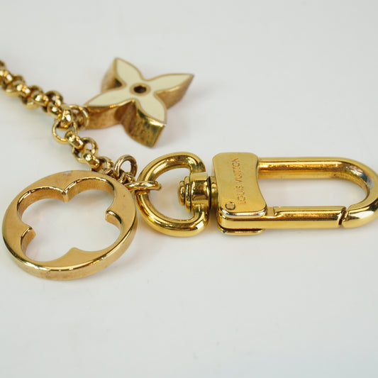 Louis Vuitton Fleur de Monogram Bag Charm Short