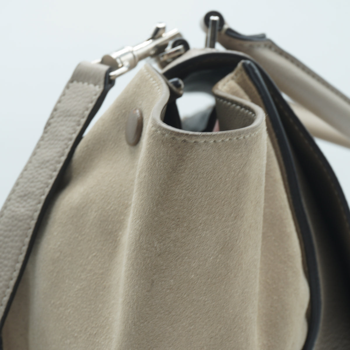 Celine Trapeze Beige Medium