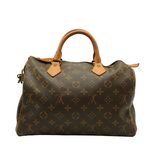 Louis Vuitton	Speedy 30 Monogram Canvas GHW