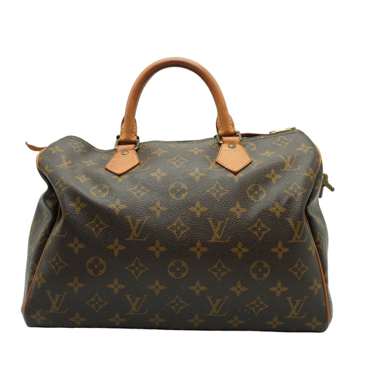 Louis Vuitton	Speedy 30 Monogram Canvas GHW