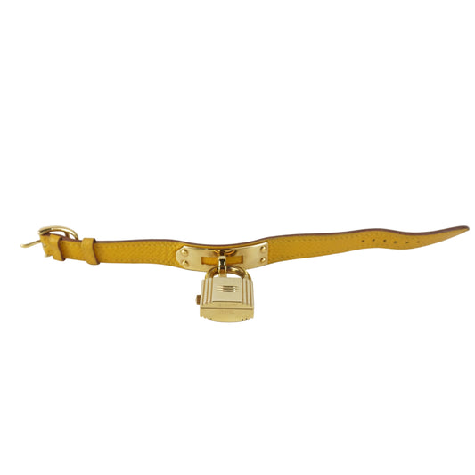 Hermes	Watch Yellow Strap