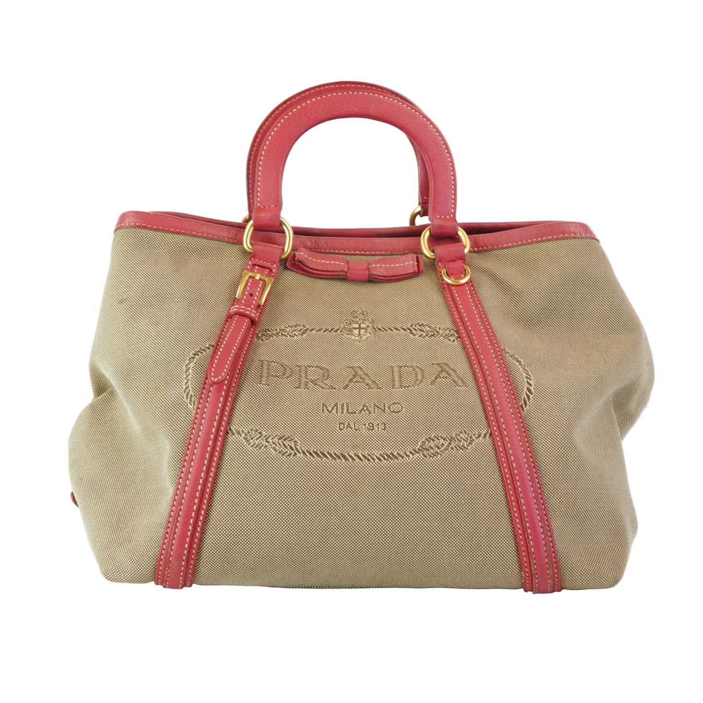 Prada Beige & Pink Small