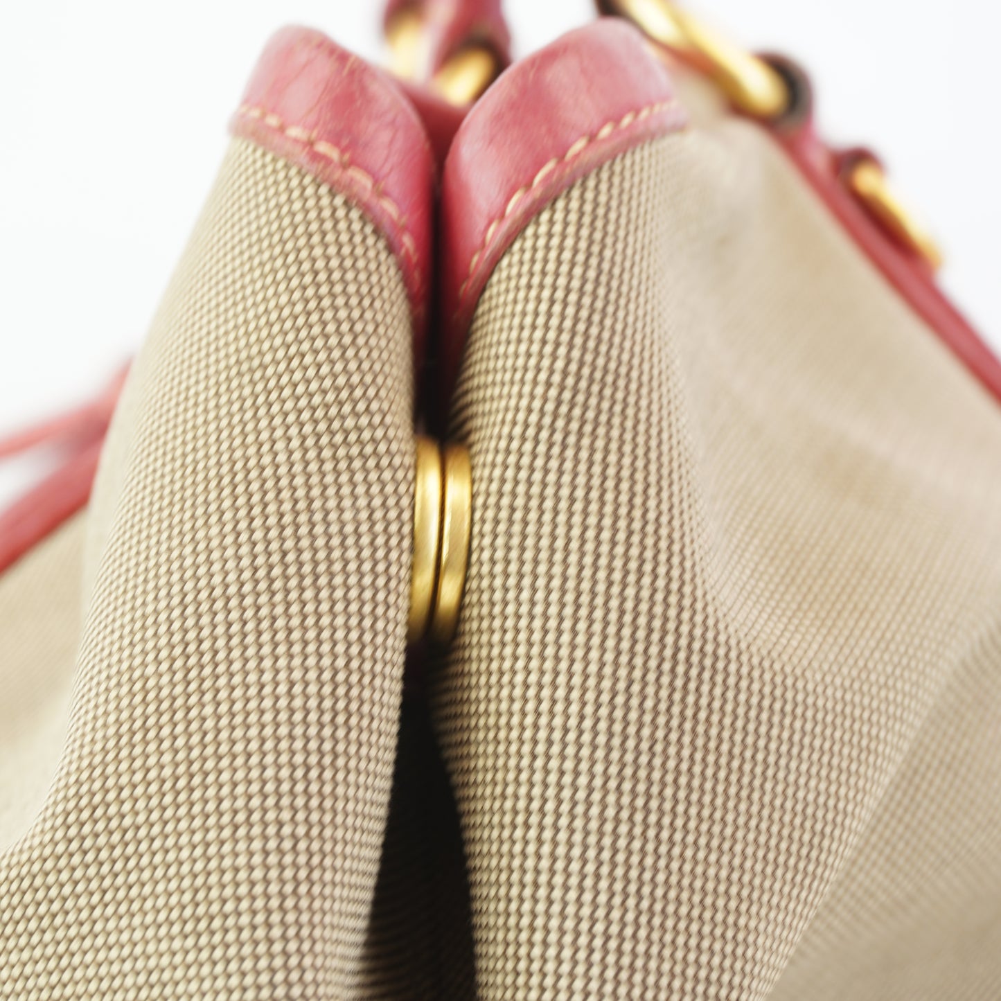 Prada Beige & Pink Small