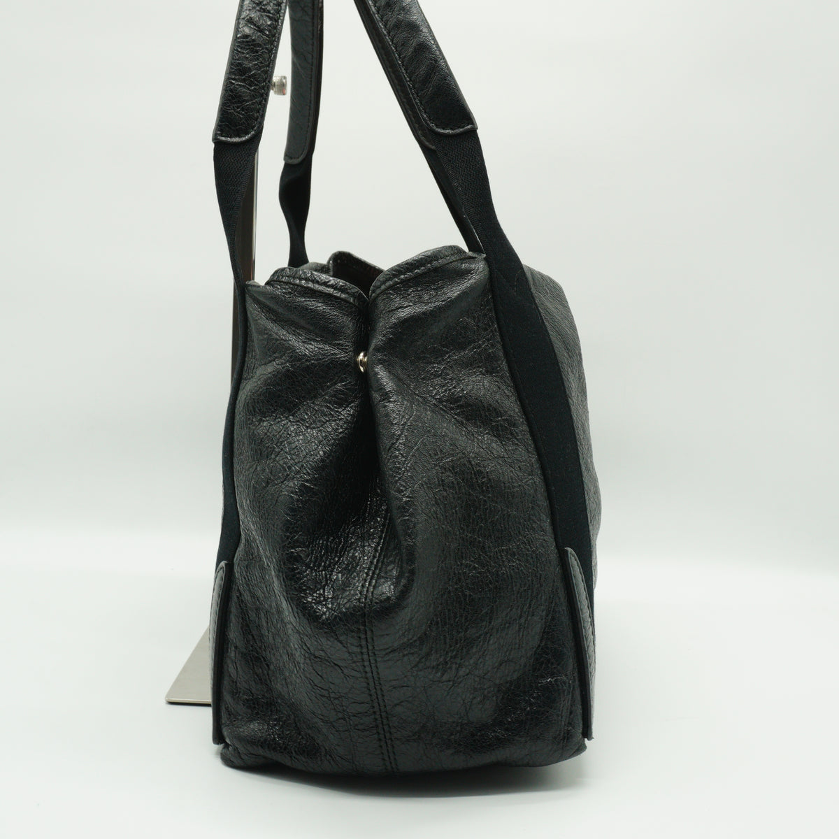 Balenciaga Cabas Tote Black Medium SHW