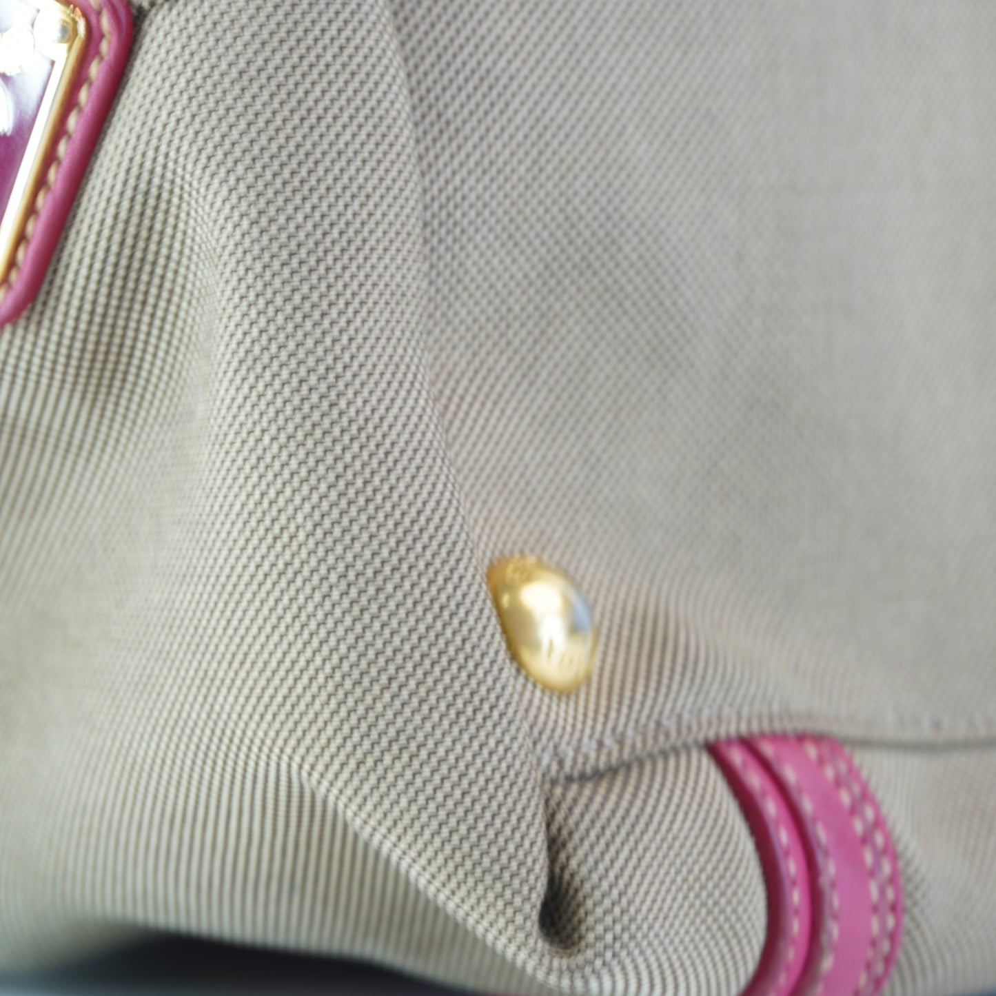 Prada Beige & Pink Small