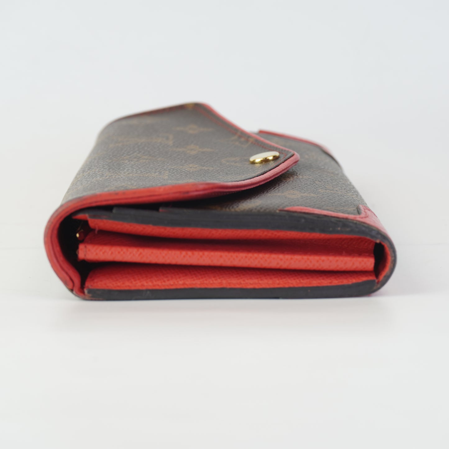 Louis Vuitton	Sarah Wallet Mono Poppy Red