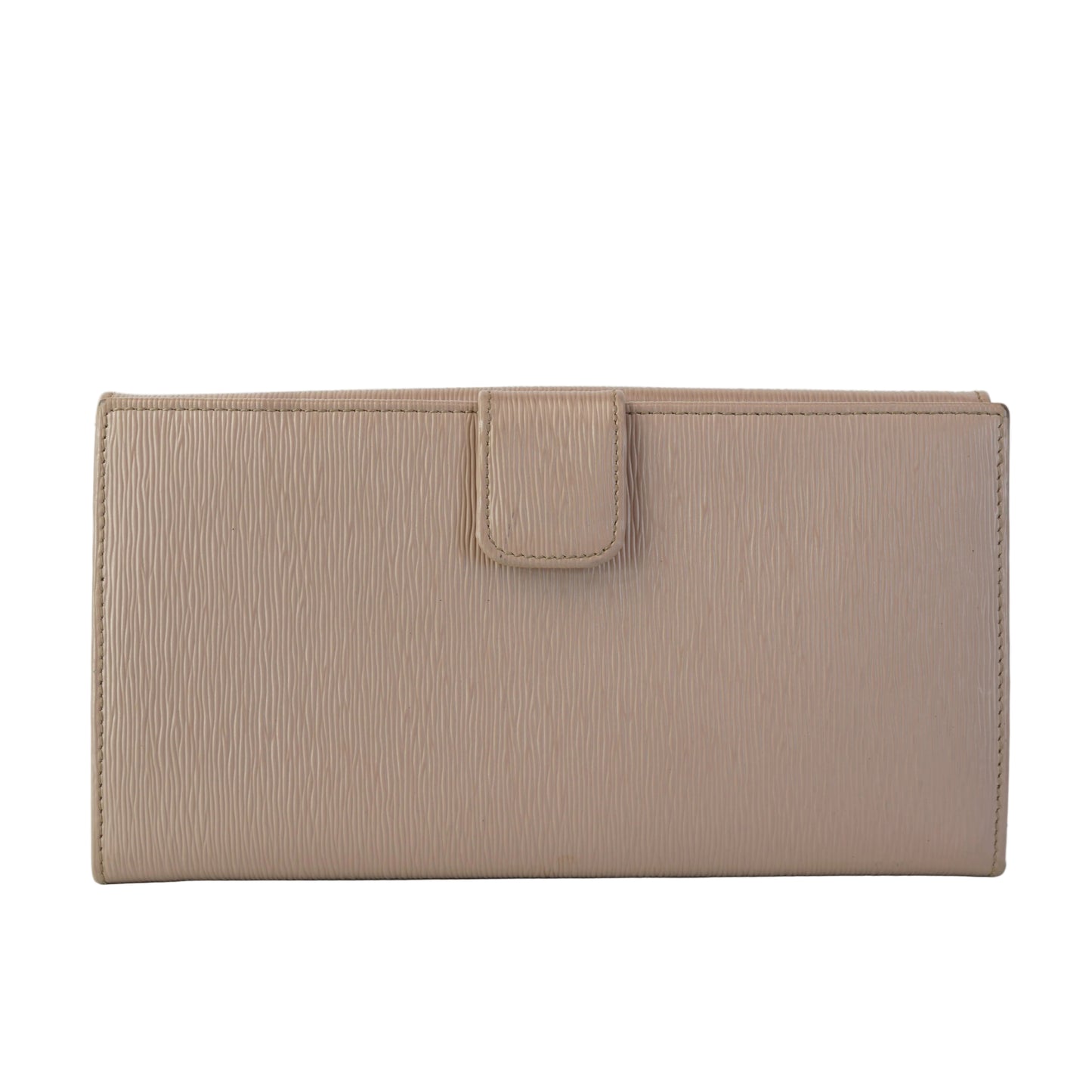 Prada  Saffiano Flap Wallet