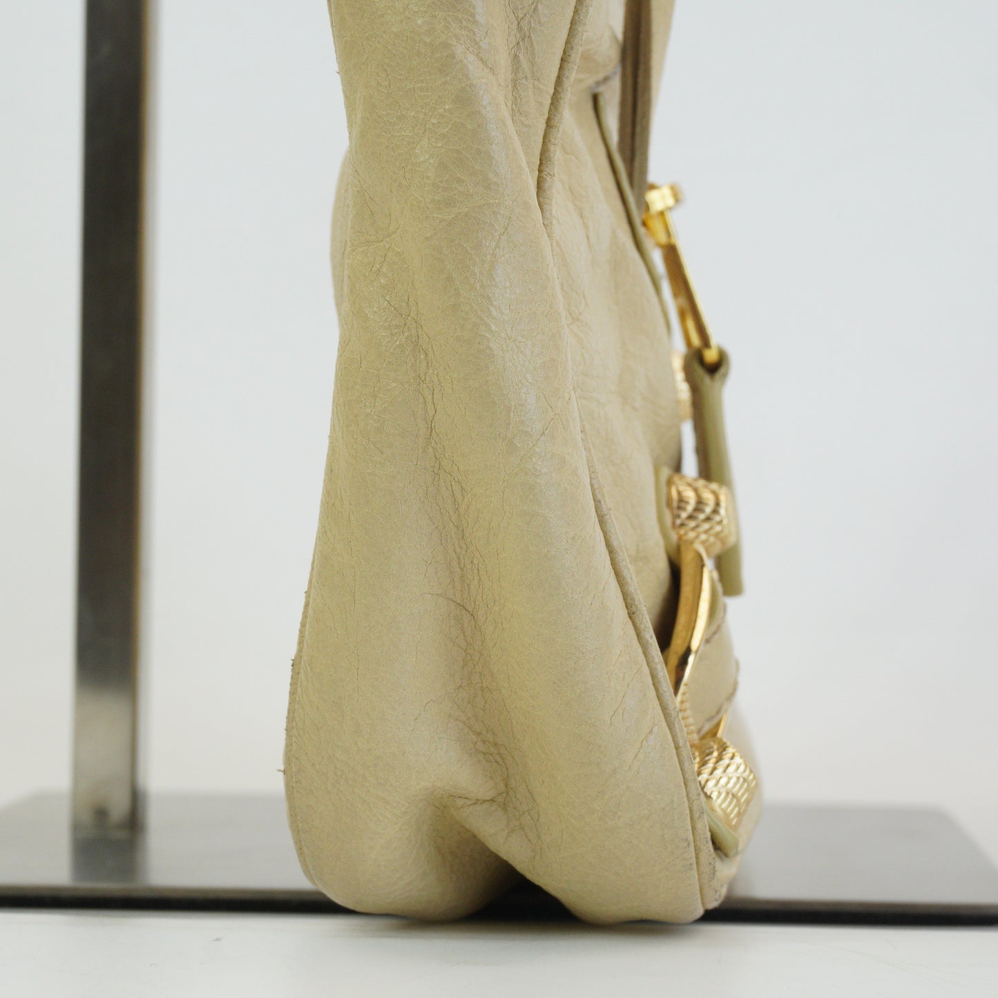 Balenciaga Gaint Hip Crossbody Bag Cream GHW Small