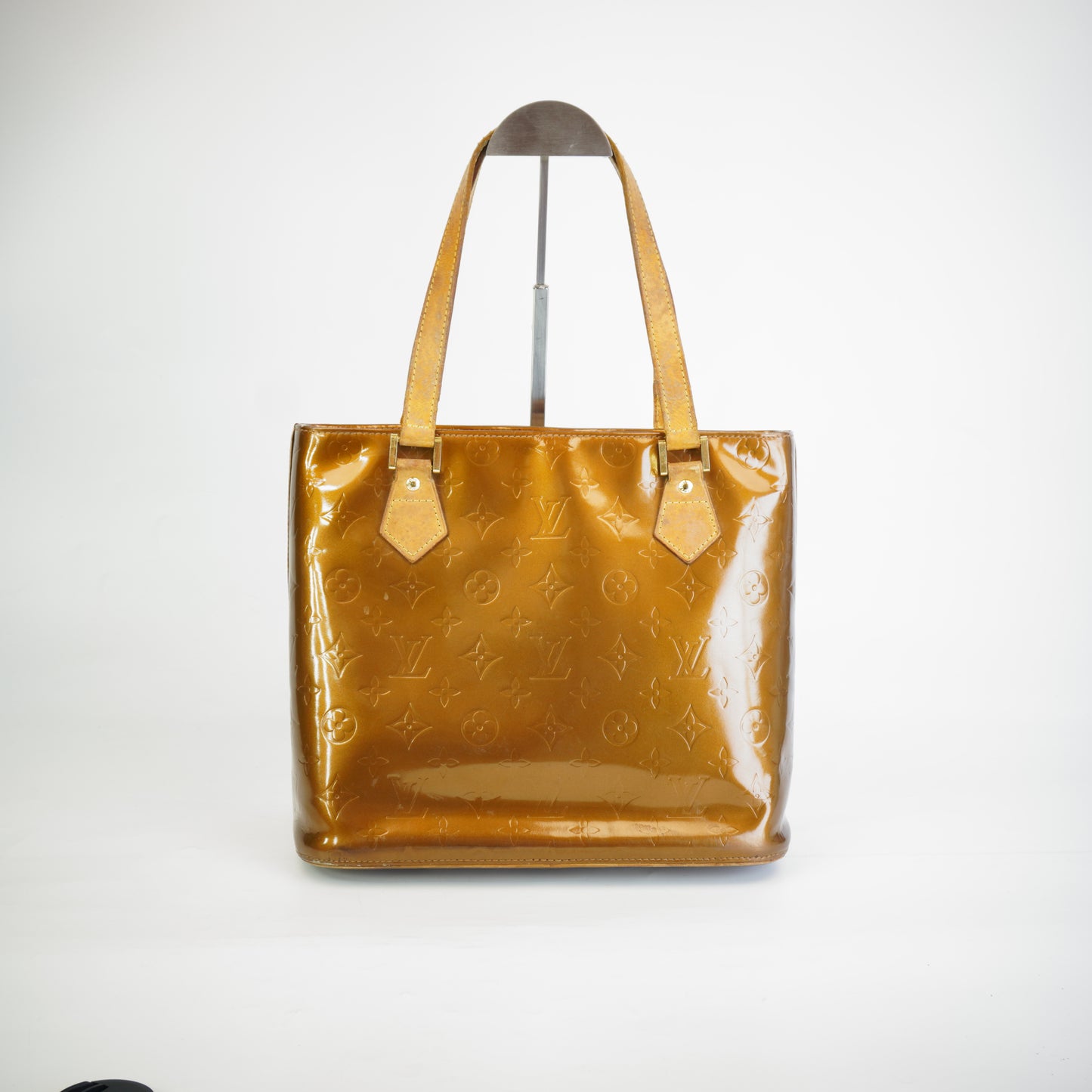 Louis Vuitton	Bronze Monogram Vernis Columbos Tote