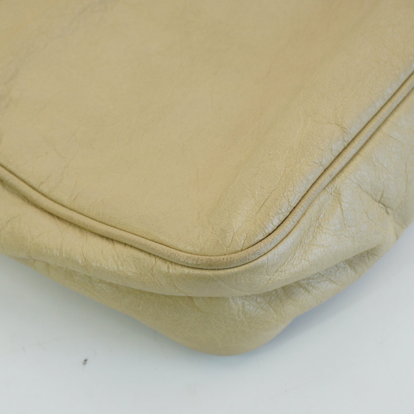 Balenciaga Gaint Hip Crossbody Bag Cream GHW Small