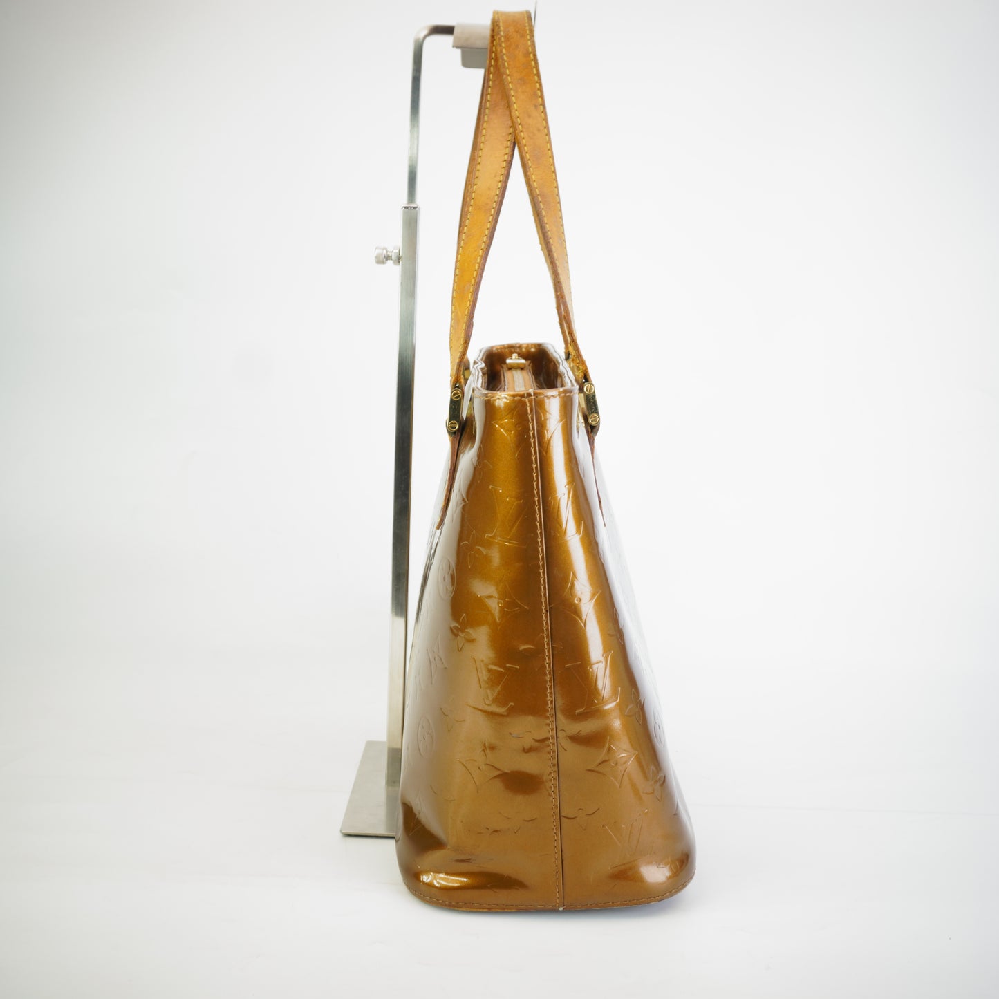 Louis Vuitton	Bronze Monogram Vernis Columbos Tote