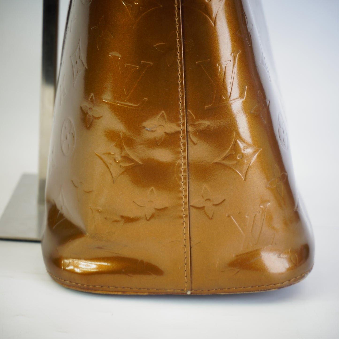 Louis Vuitton	Bronze Monogram Vernis Columbos Tote
