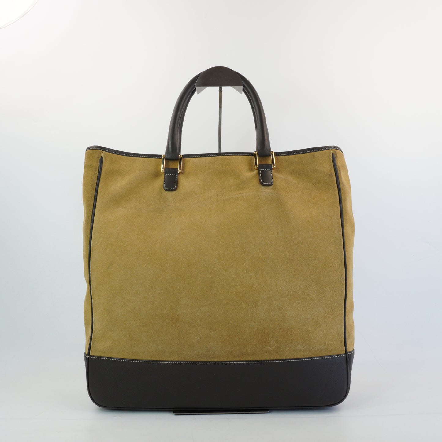 Loewe Suede tote Bag Tan GHW Large