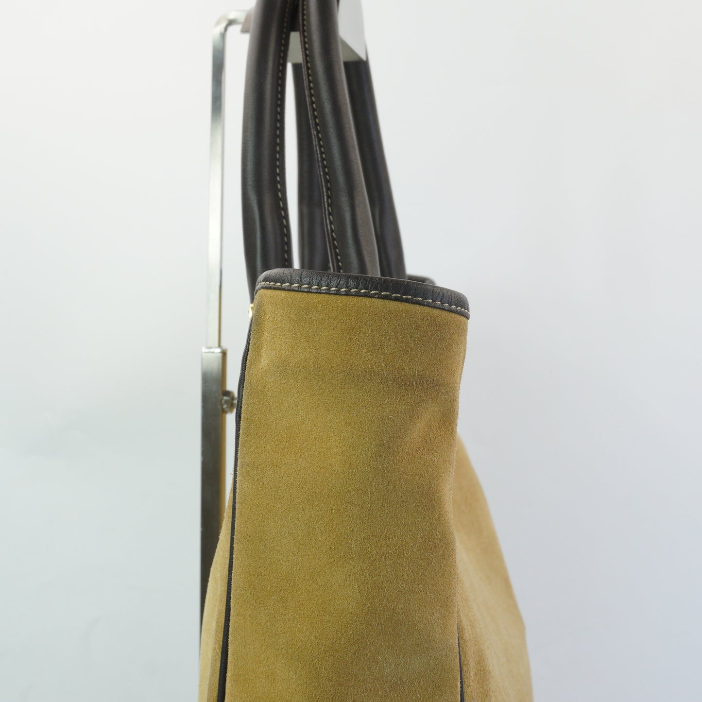 Loewe Suede tote Bag Tan GHW Large
