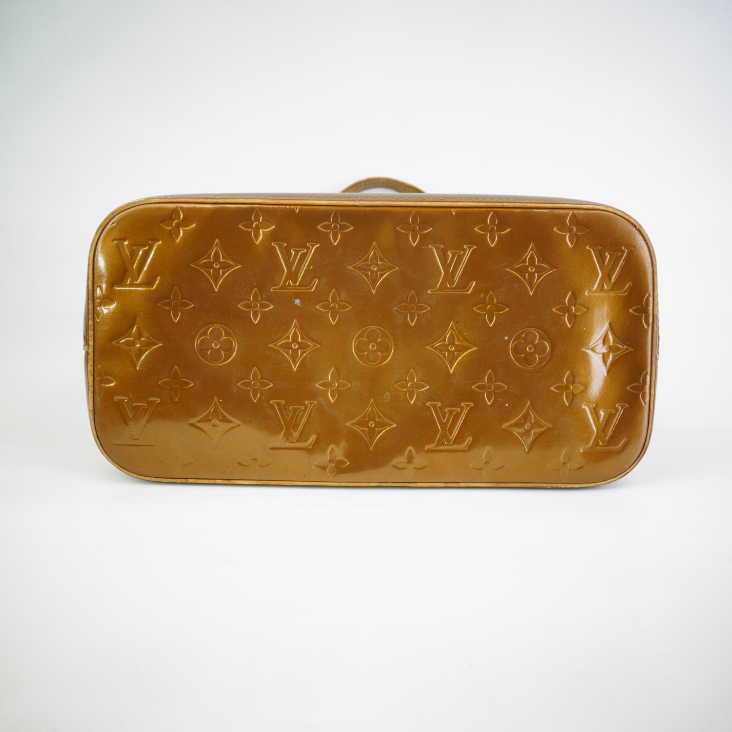 Louis Vuitton	Bronze Monogram Vernis Columbos Tote