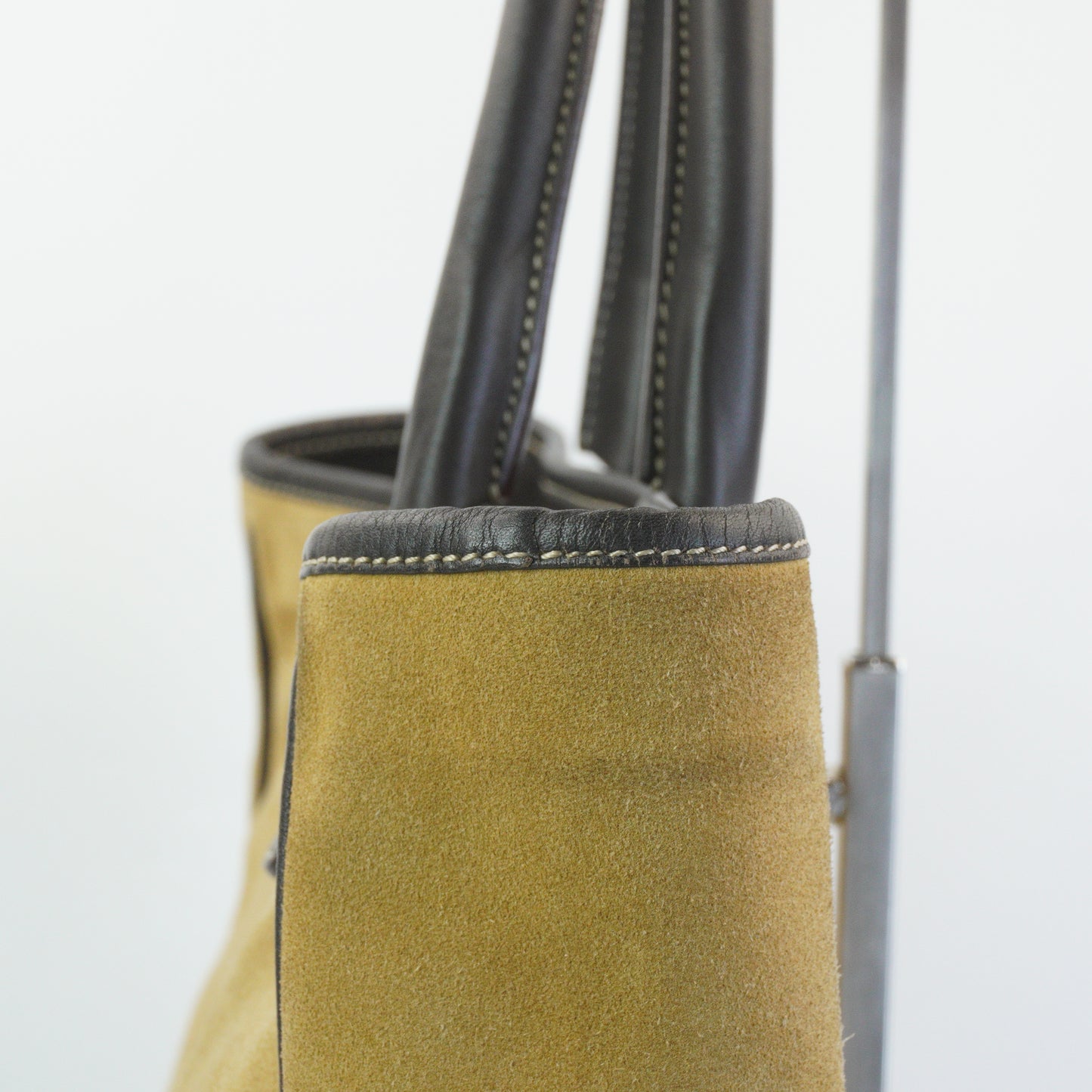 Loewe Suede tote Bag Tan GHW Large
