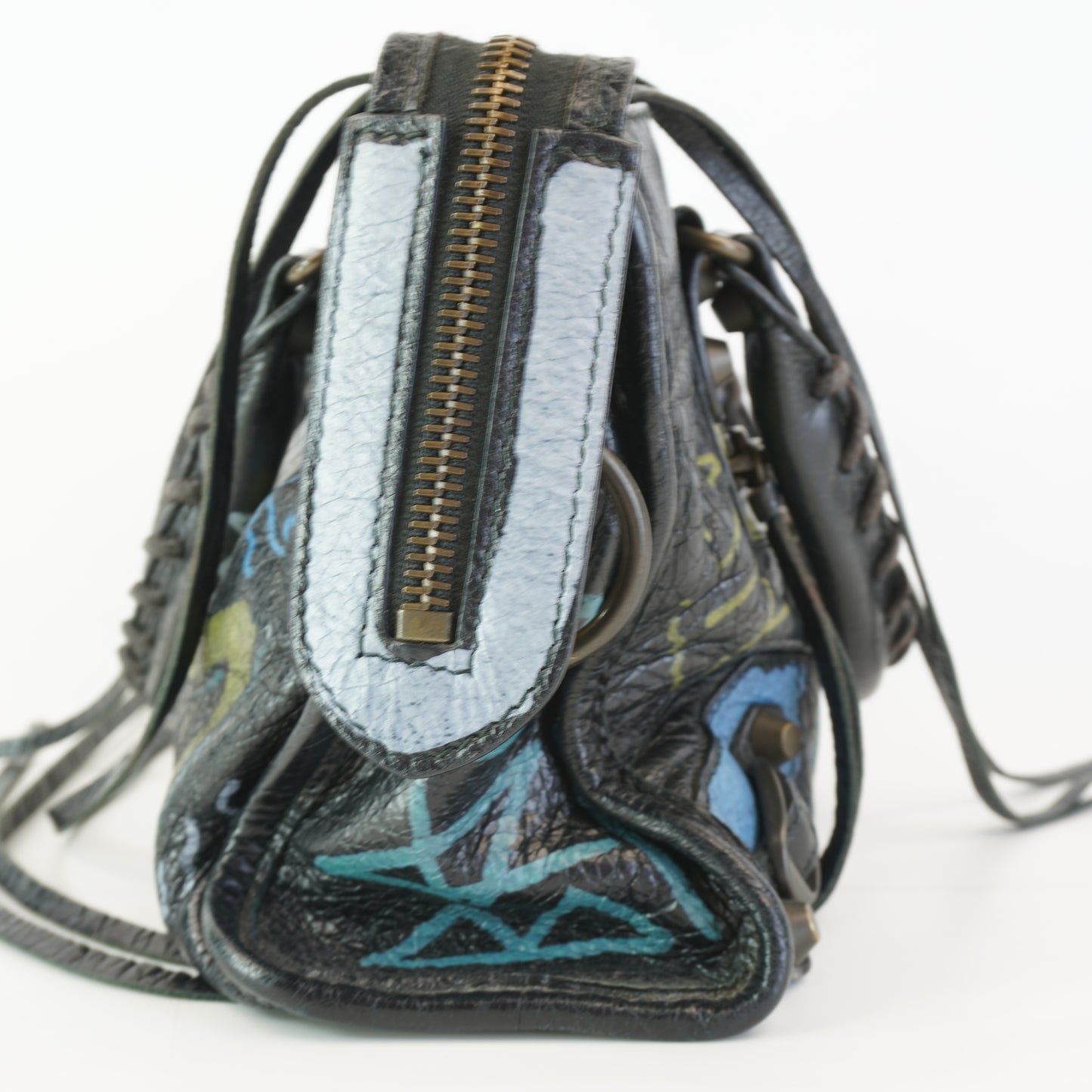 Balenciaga Classic City Multicolored Graffiti Print