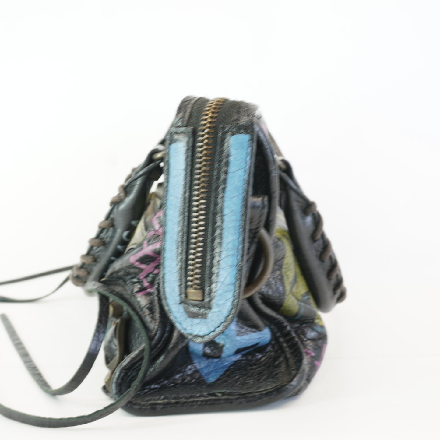 Balenciaga Classic City Multicolored Graffiti Print