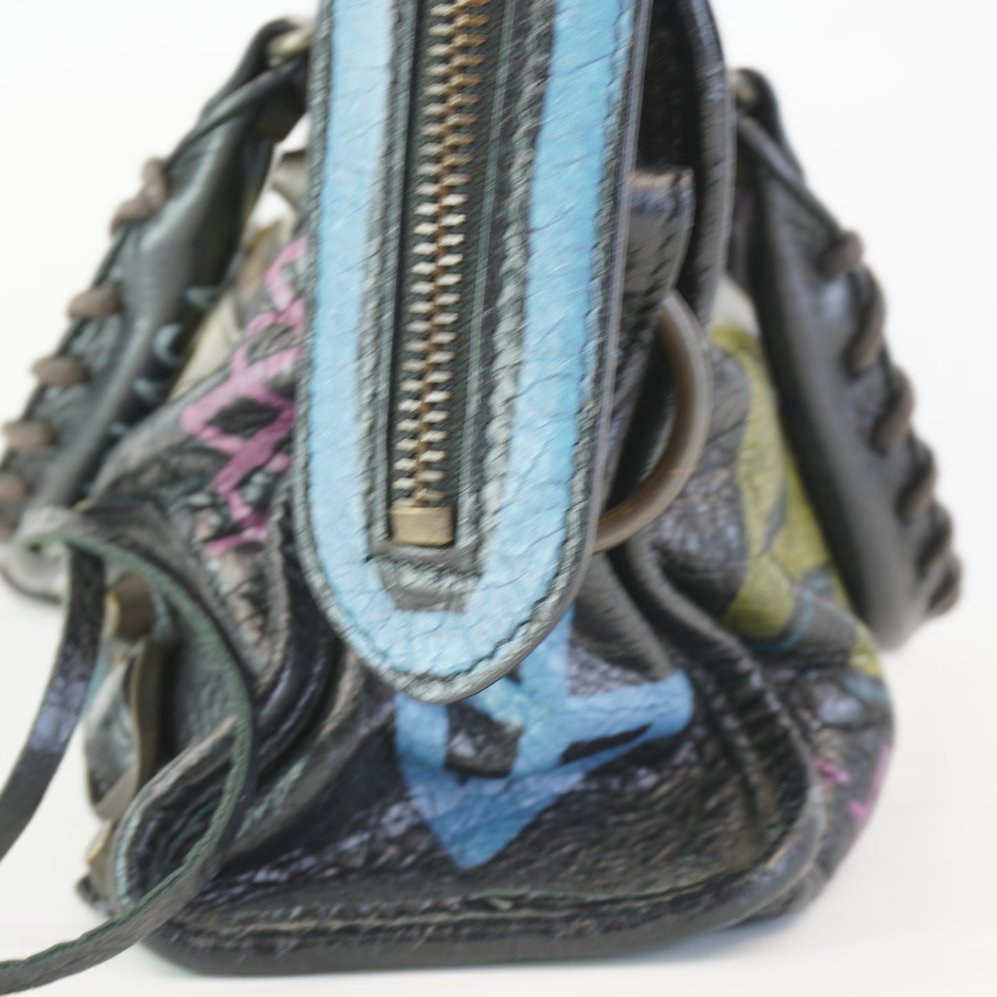 Balenciaga Classic City Multicolored Graffiti Print