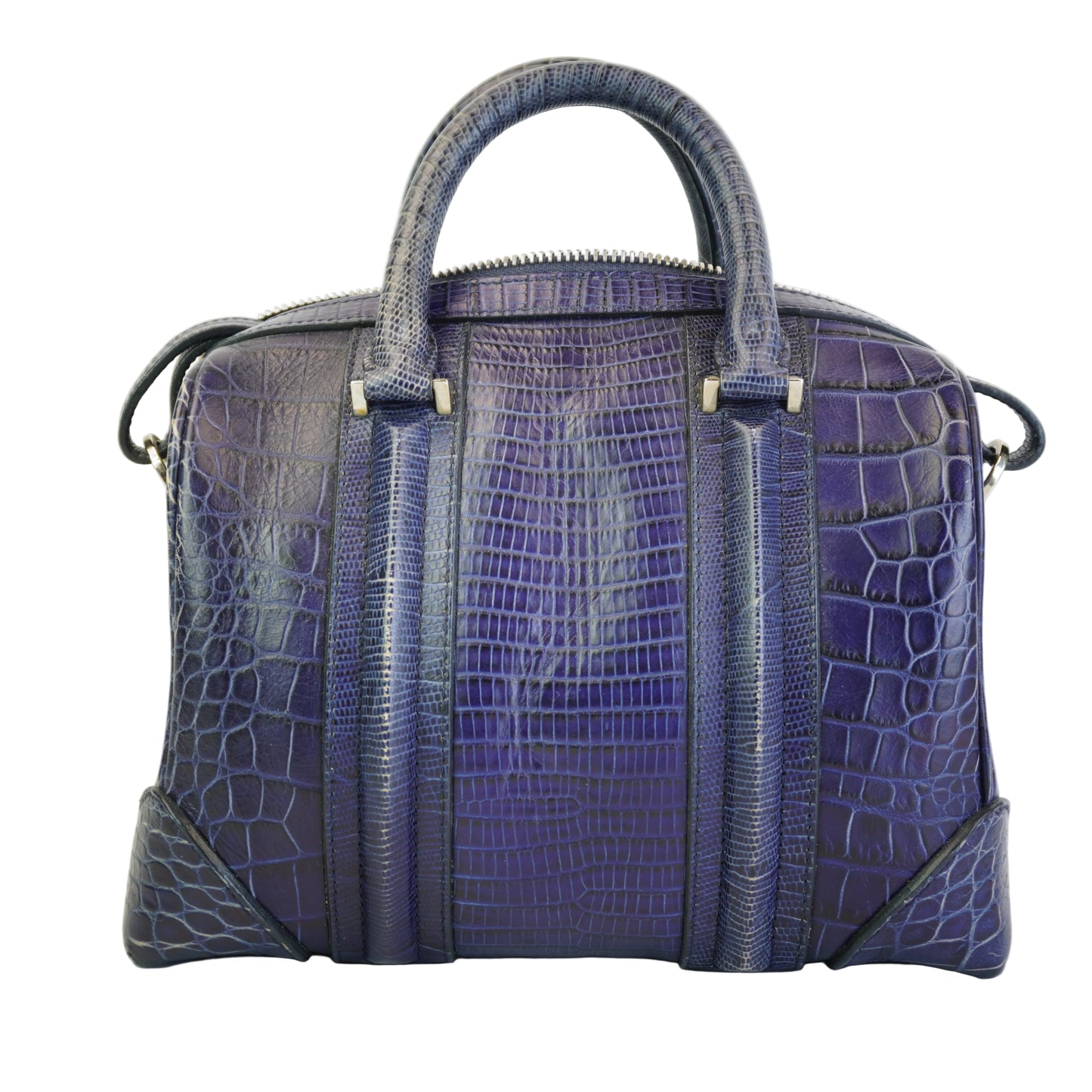 Givenchy Lucrezia Bag Blue Croc-embossed