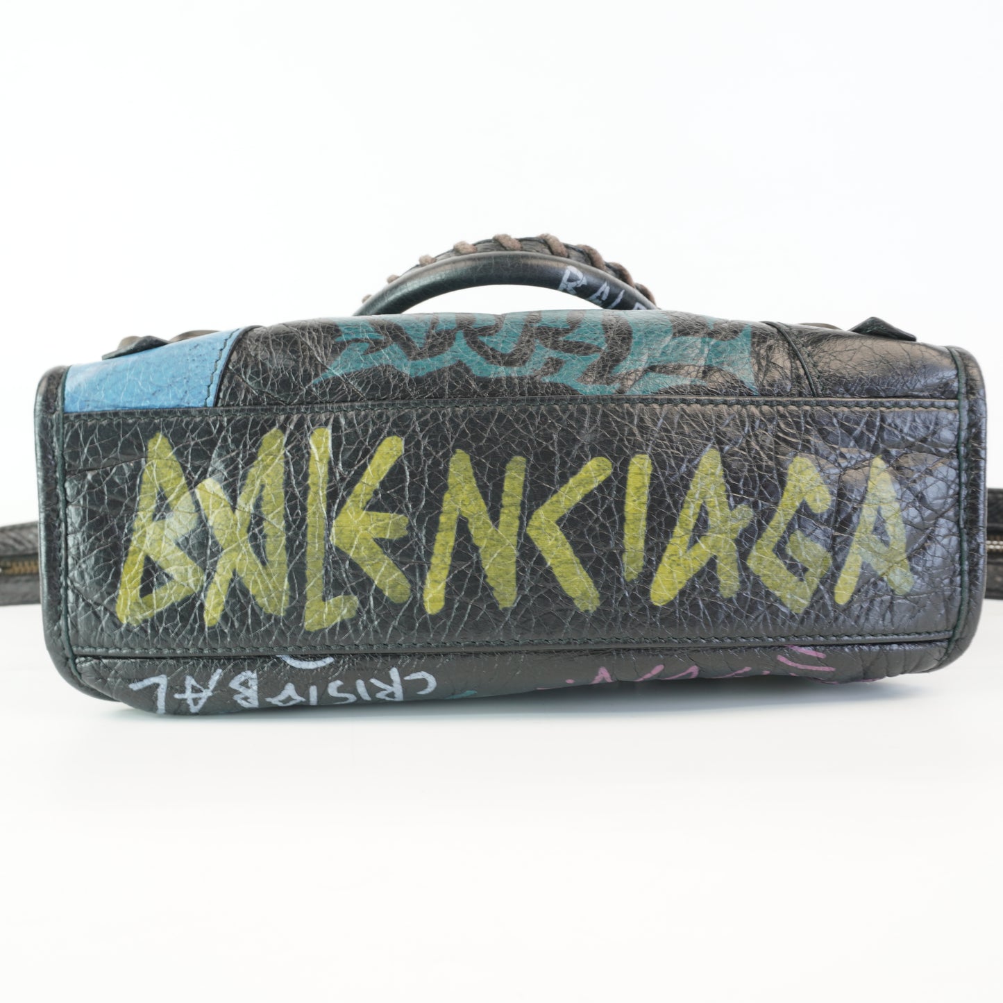 Balenciaga Classic City Multicolored Graffiti Print