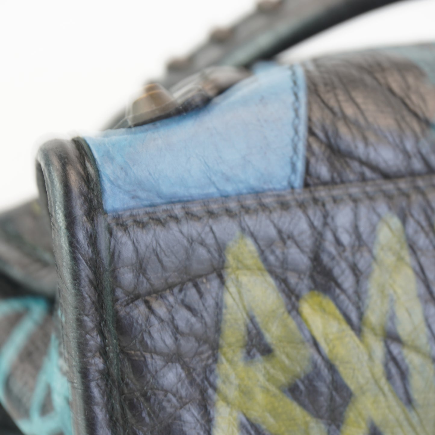 Balenciaga Classic City Multicolored Graffiti Print