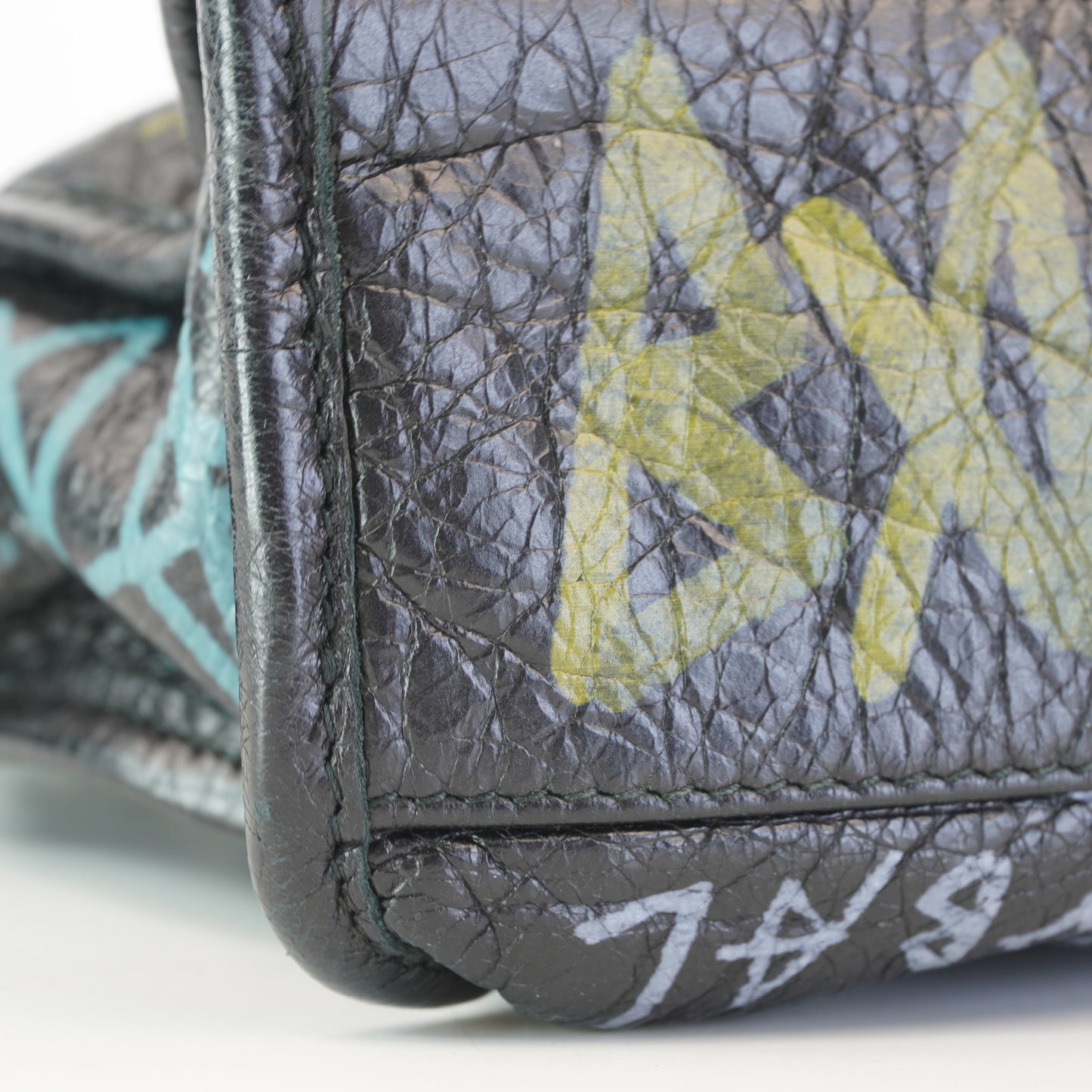 Balenciaga Classic City Multicolored Graffiti Print