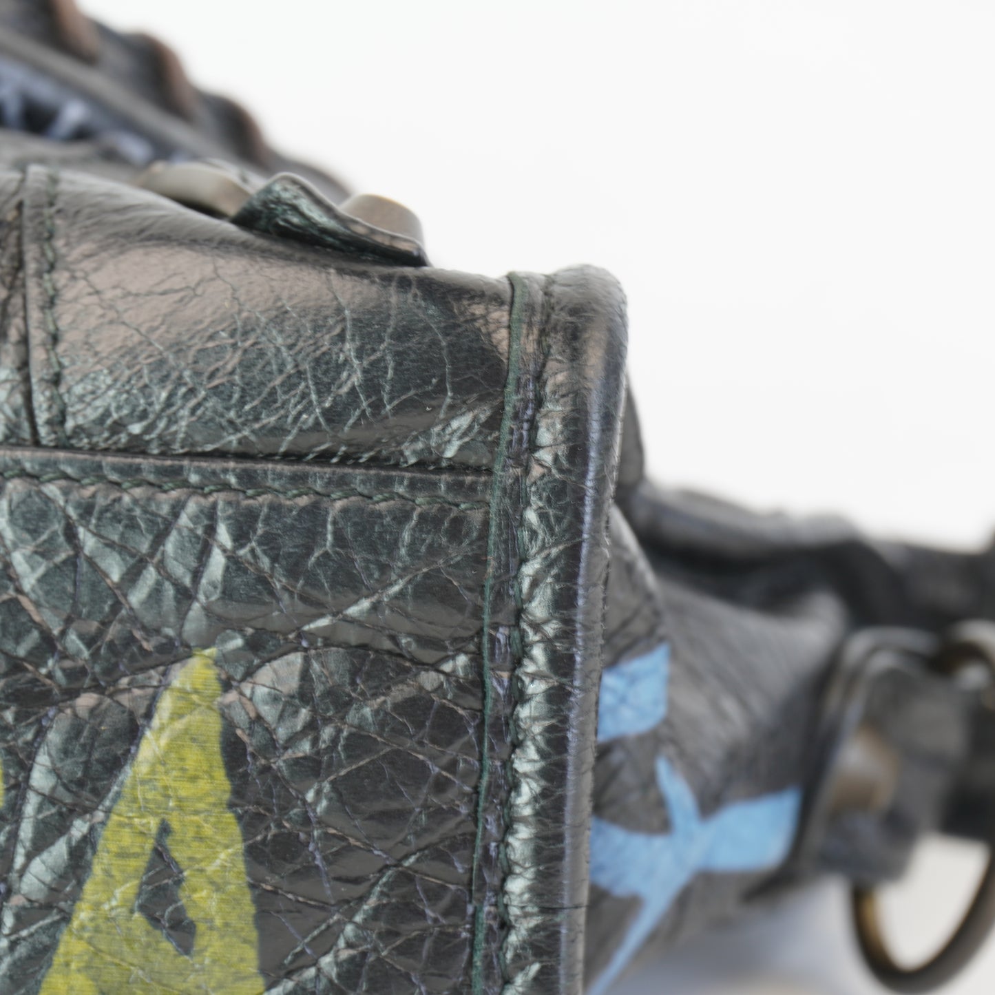 Balenciaga Classic City Multicolored Graffiti Print