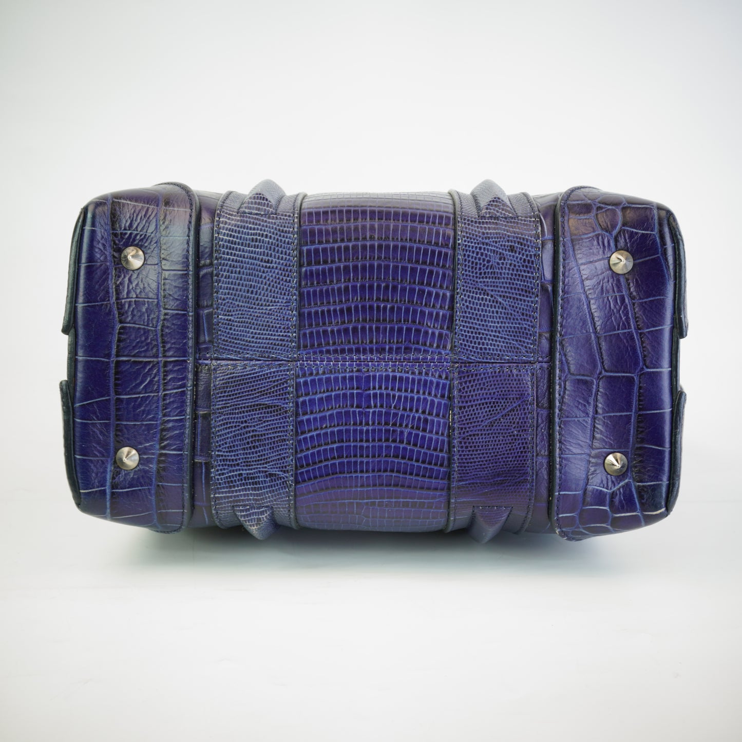Givenchy Lucrezia Bag Blue Croc-embossed