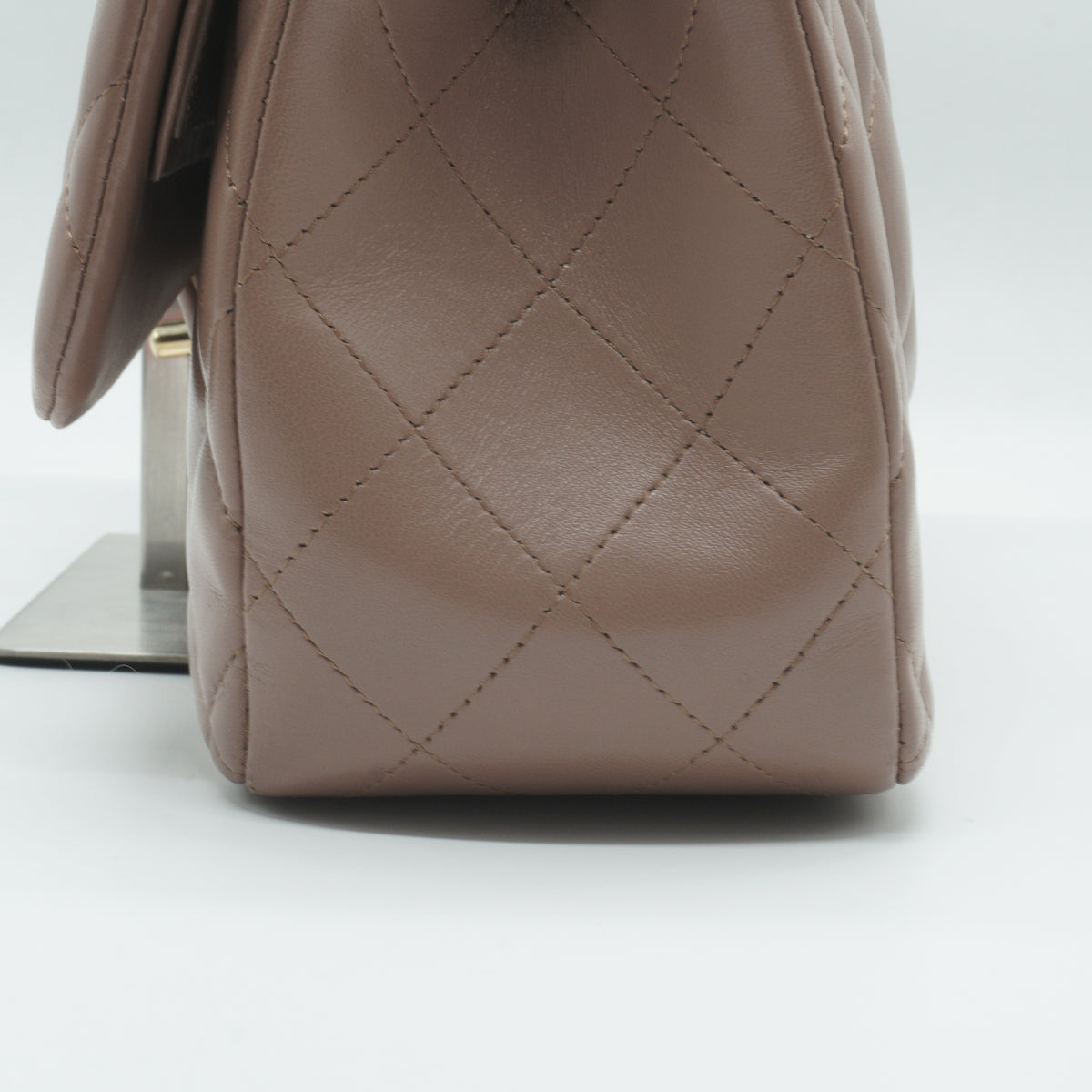Chanel	Double Flap Lambskin Jumbo Old Rose Beige GHW