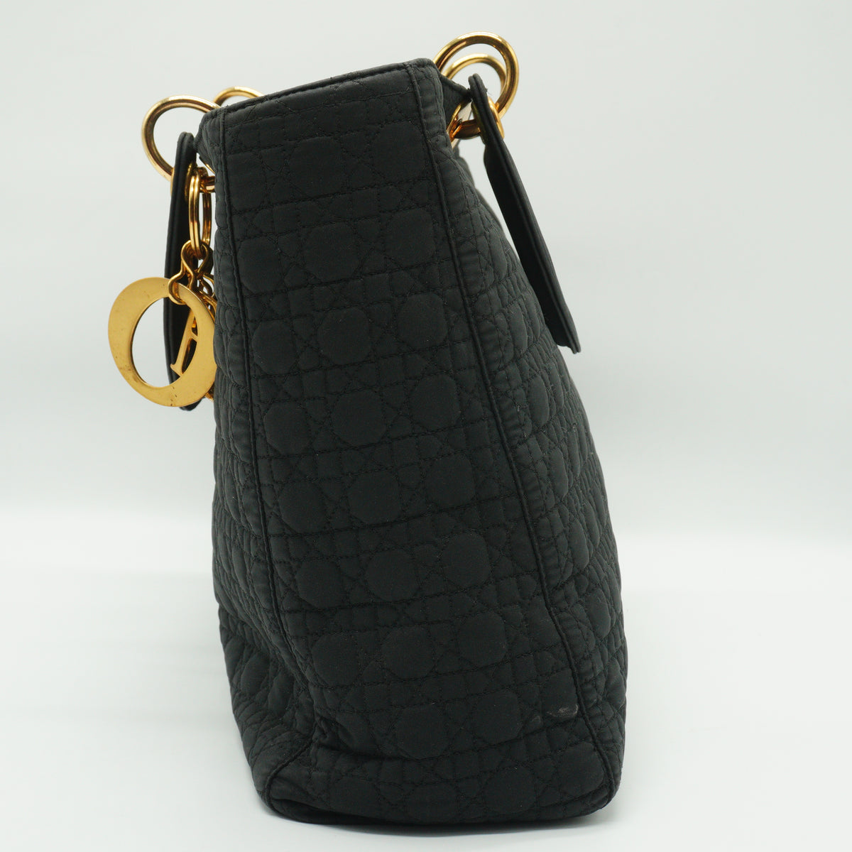Dior	Cannage Lady Dior Medium Black GHW