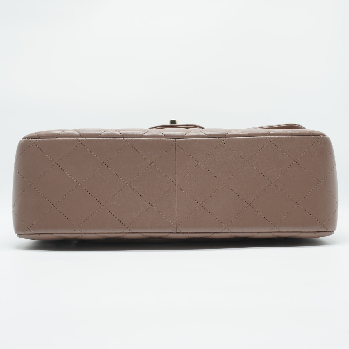 Chanel	Double Flap Lambskin Jumbo Old Rose Beige GHW