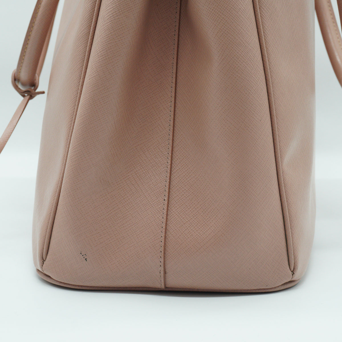 Prada Light pink Saffiano Large GHW