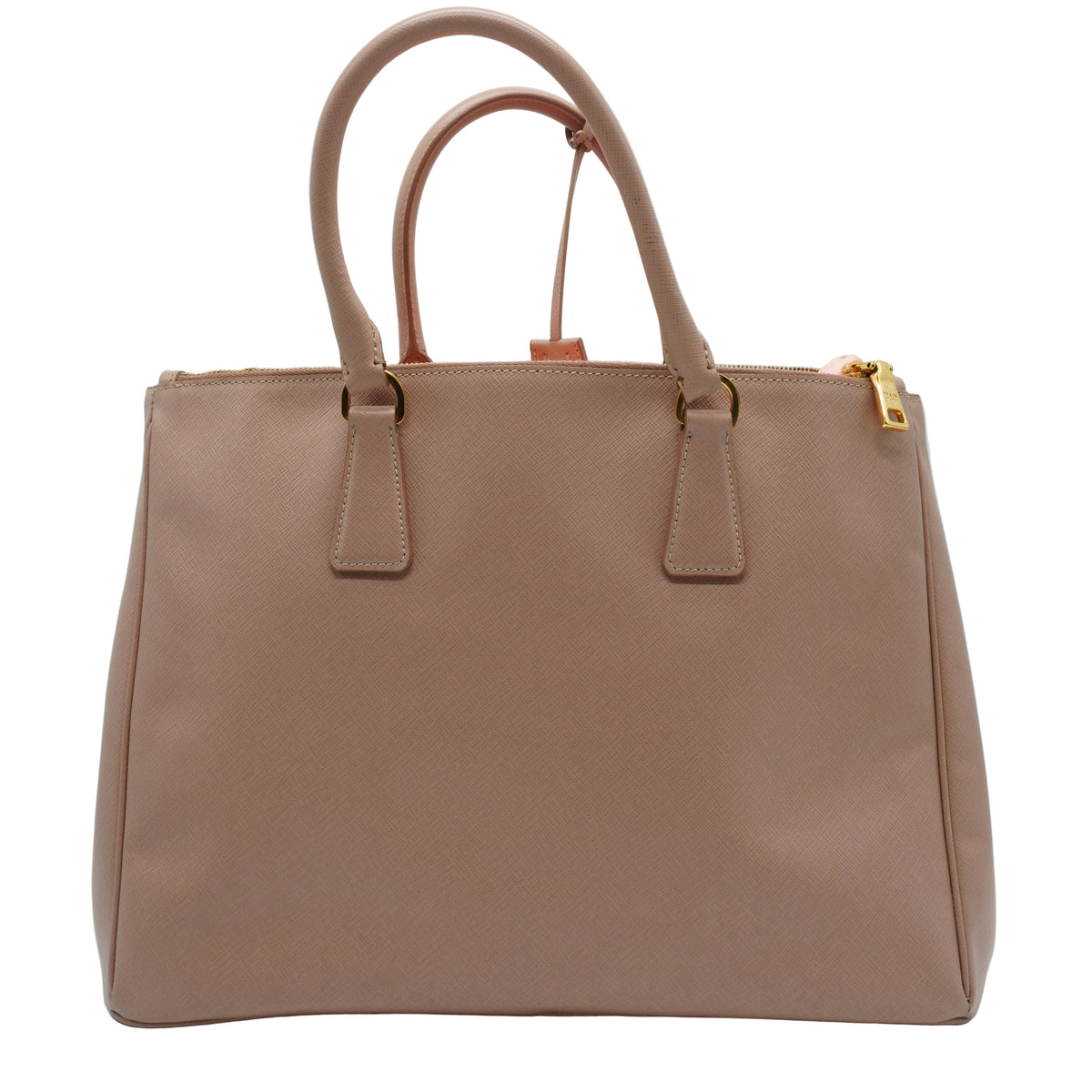 Prada Light pink Saffiano Large GHW