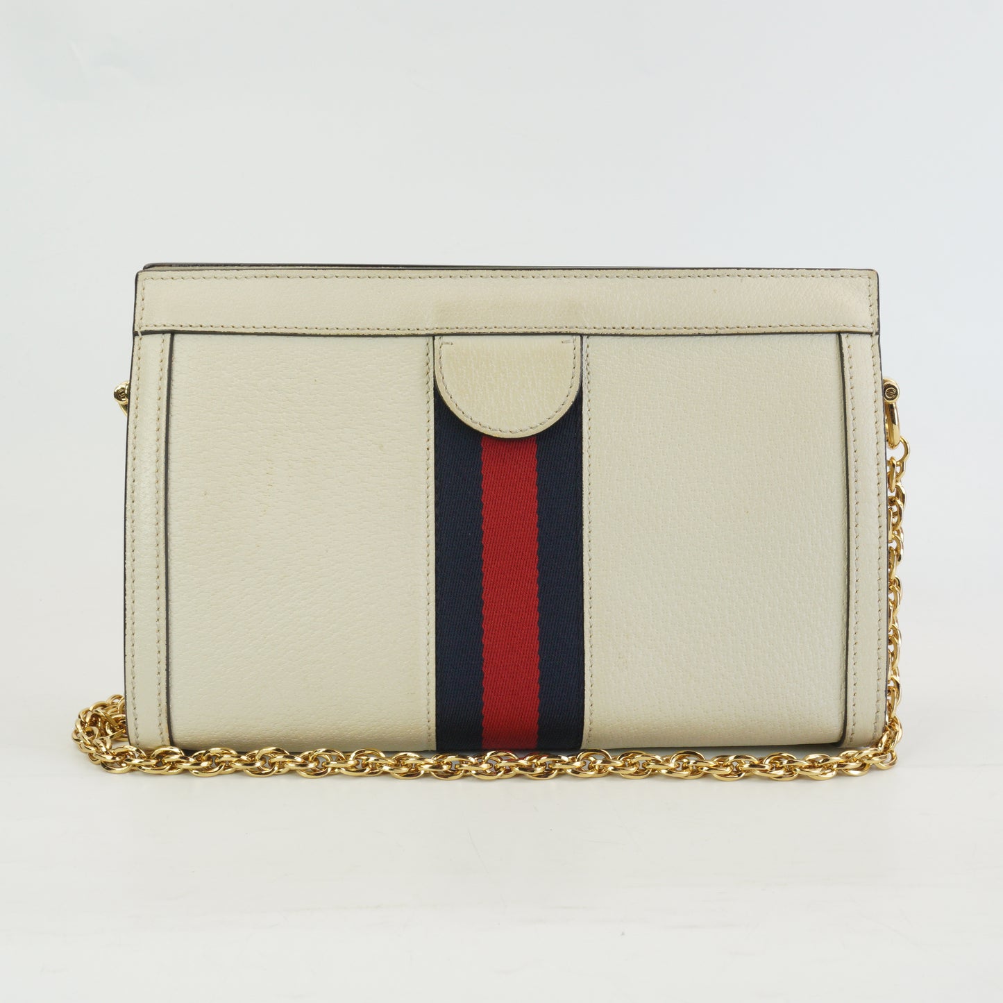 Gucci Ophidia Chain White GHW Small