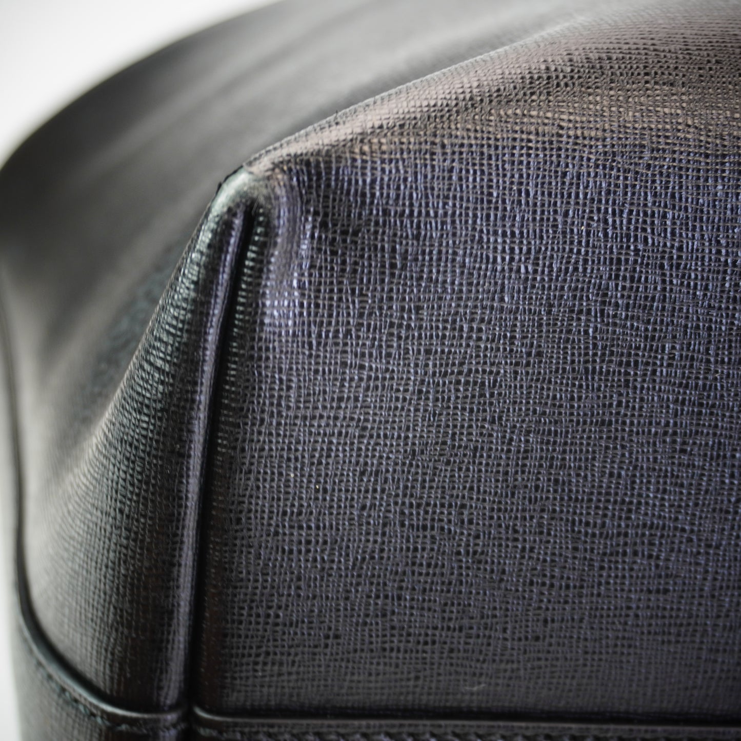 Fendi Shearling Logo Roll Tote