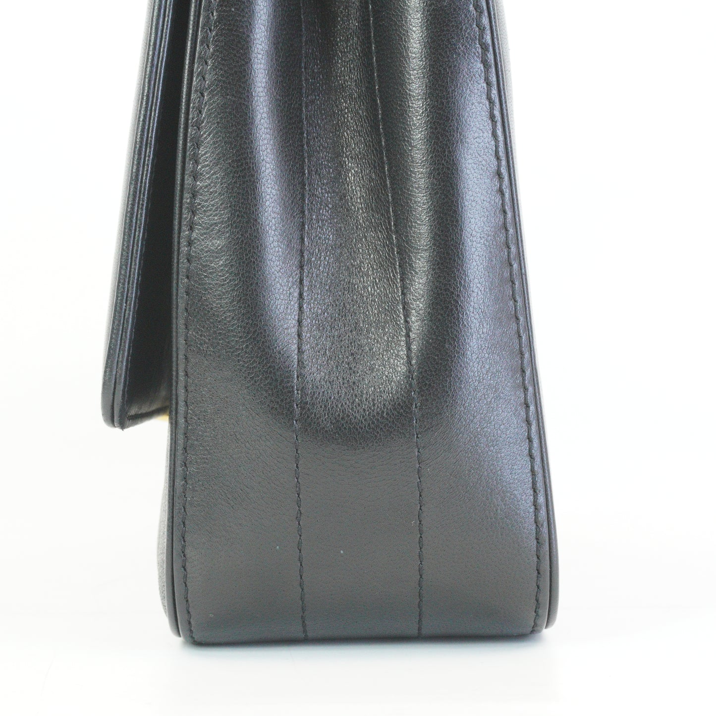 YSL	Vicky Quilted Leather Black GHW Small