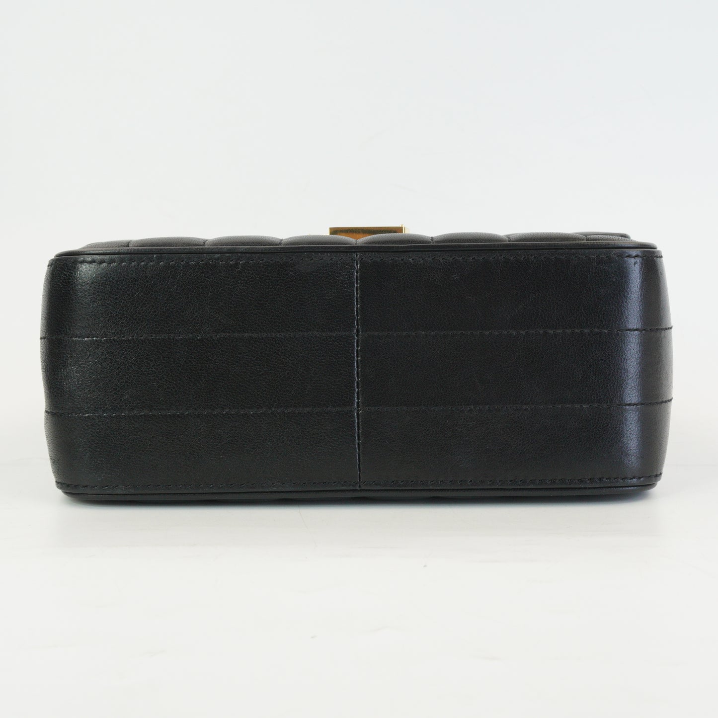 YSL	Vicky Quilted Leather Black GHW Small