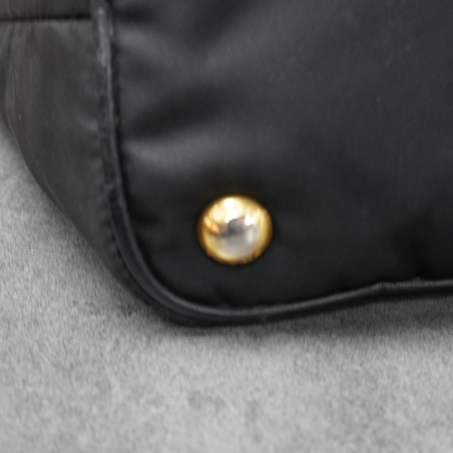 Prada	Tessuto Nylon Buckle Tote Black