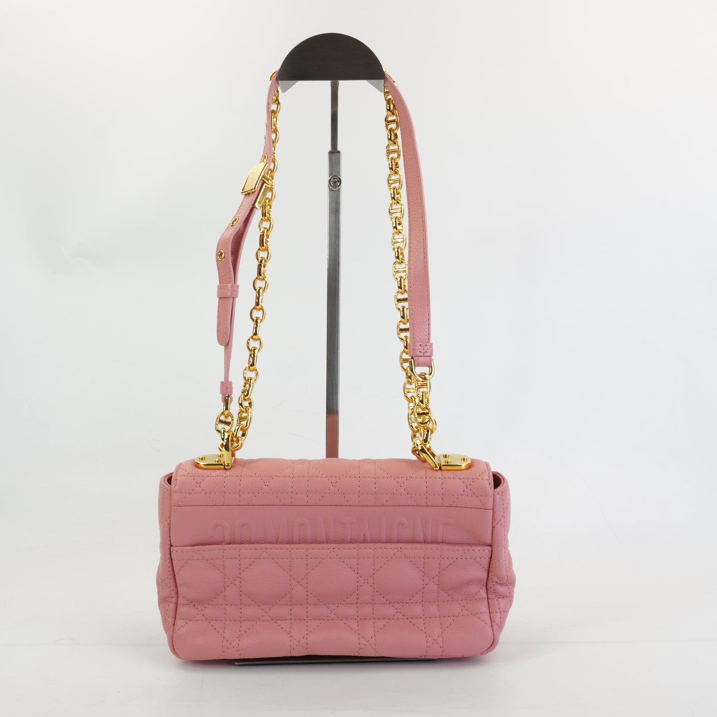 Dior	Pink Caro Bag GHW Small