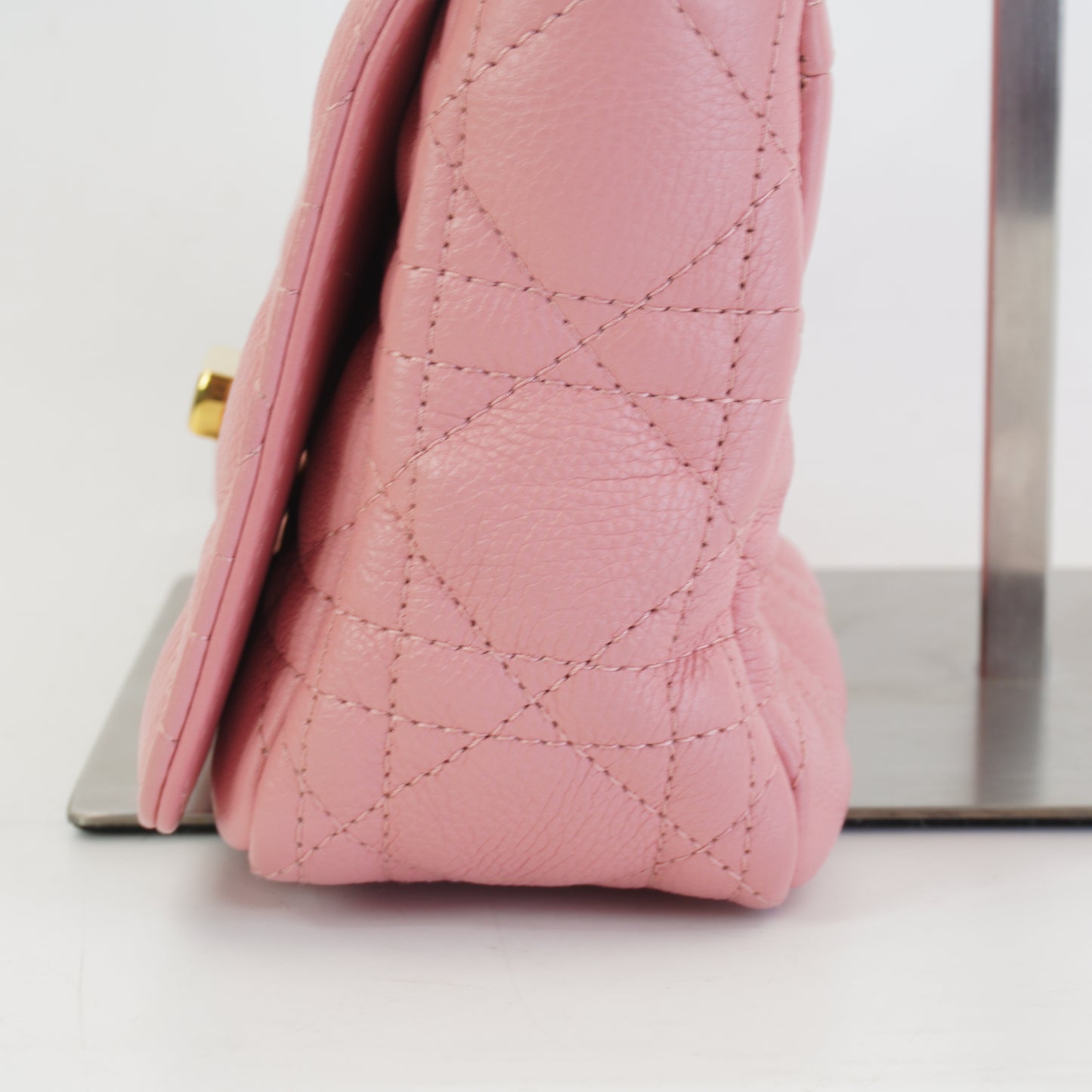 Dior	Pink Caro Bag GHW Small