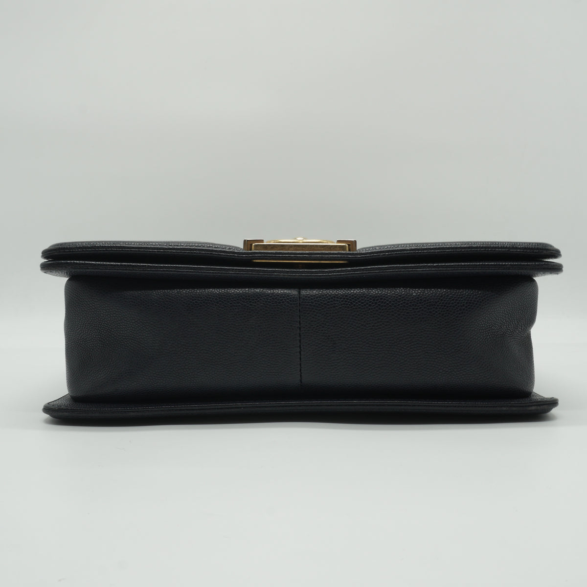 Chanel	Leboy Navy Blue GHW Small