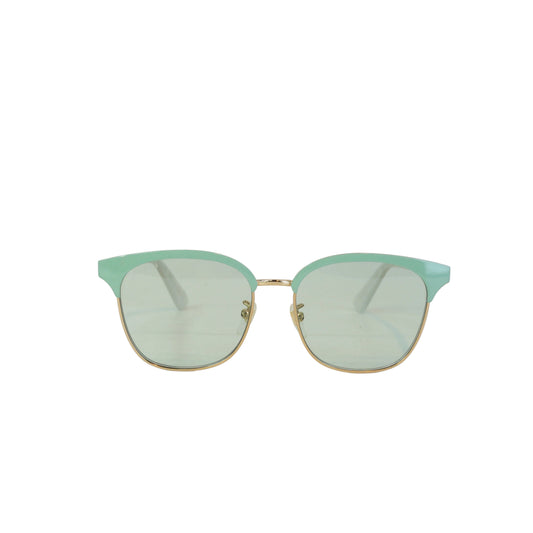 Gucci Green Clubmaster Women Sunglasses
