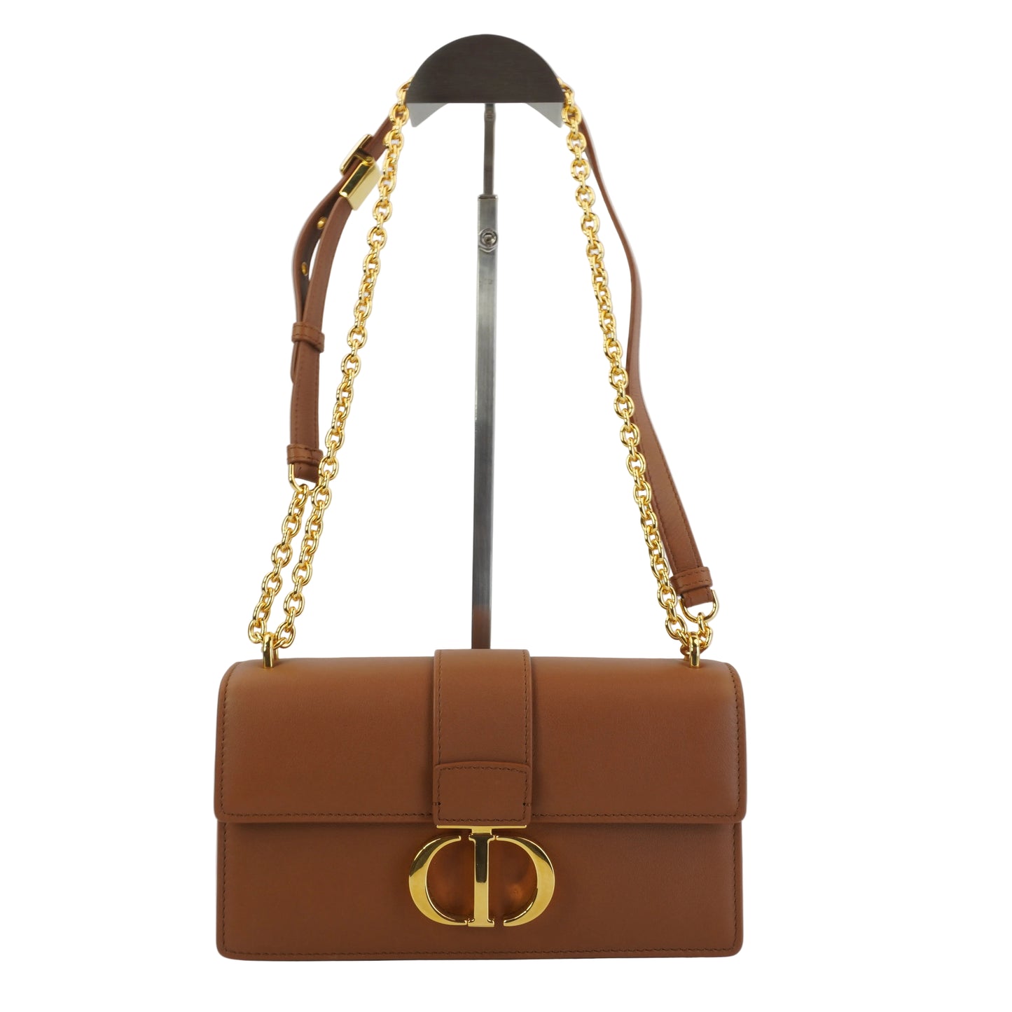 Dior	Brown Montaigne 30 Bag GHW Small